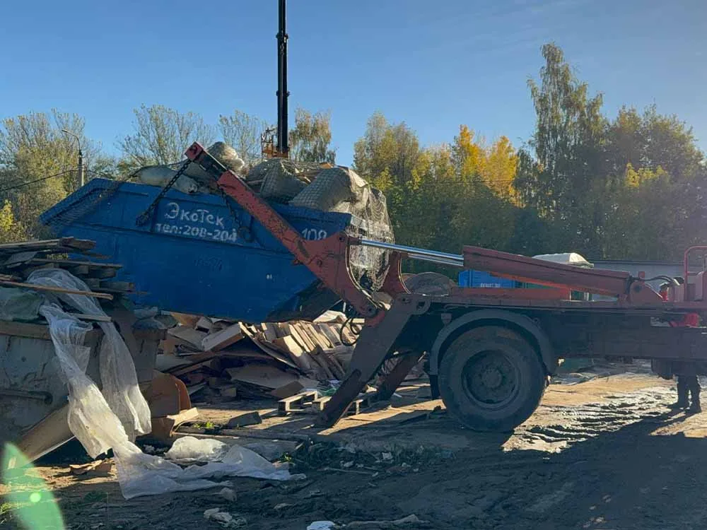 Вывоз мусора в Ярославле: три объекта из практики